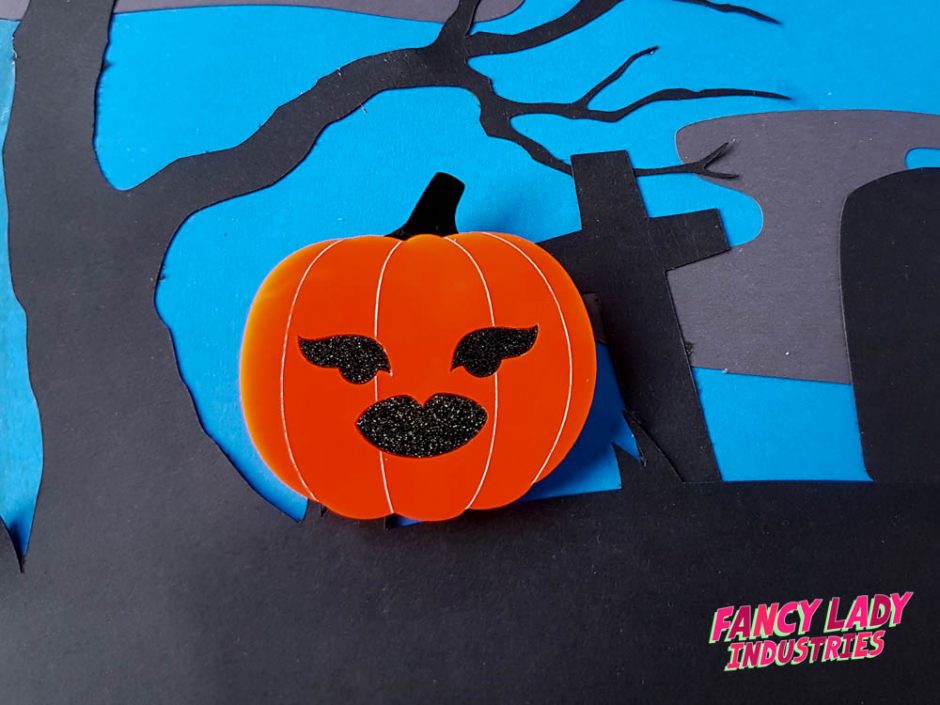 Sexy Pumpkin Brooch