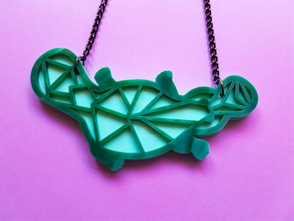 Geo Platypus Necklace