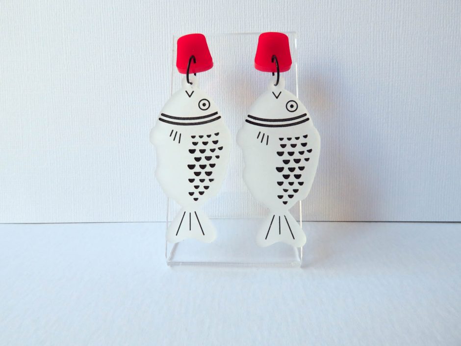 Soy Sauce Fish Earrings