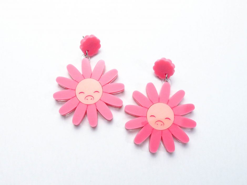 Pigface Earrings
