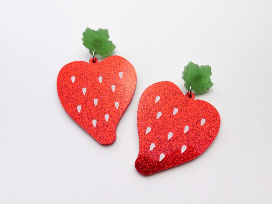 Strawberry Earrings
