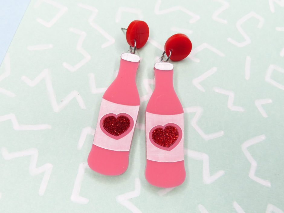 Soda Bottle Earrings