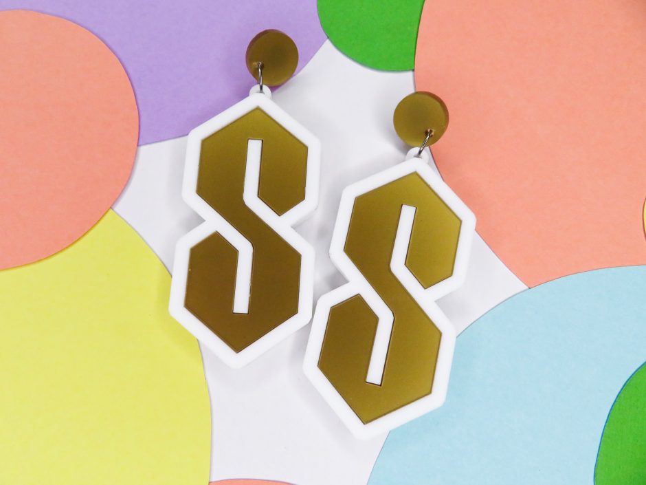 Cool S Earring - gold