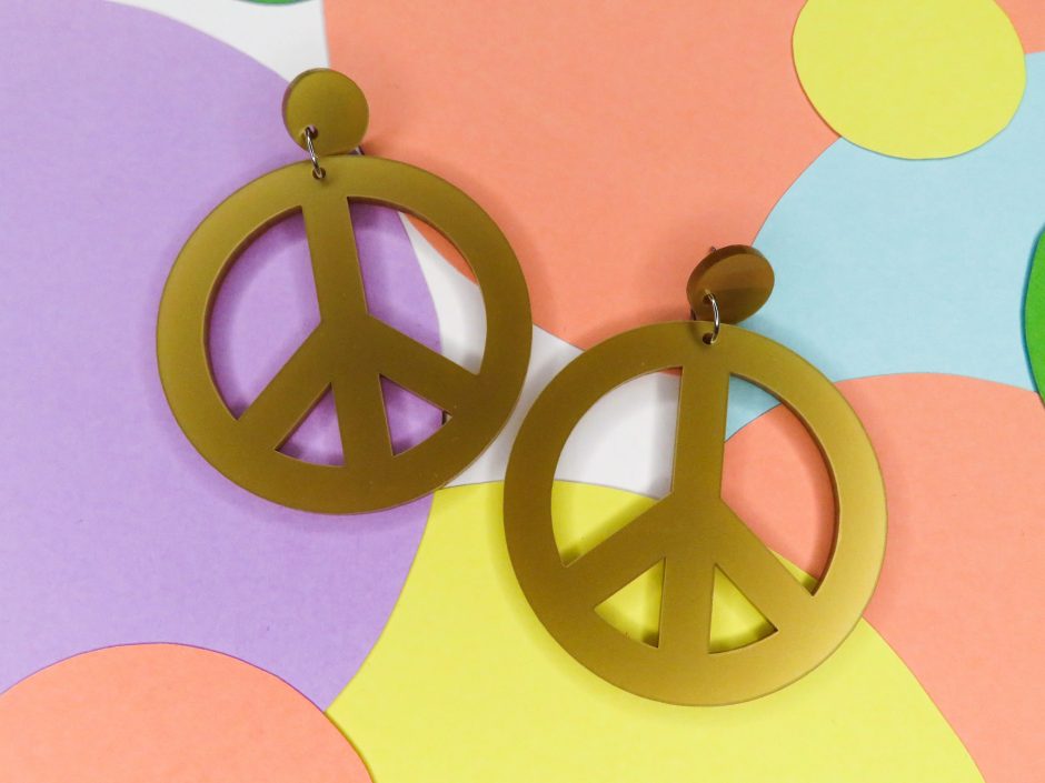 Peace Earrings