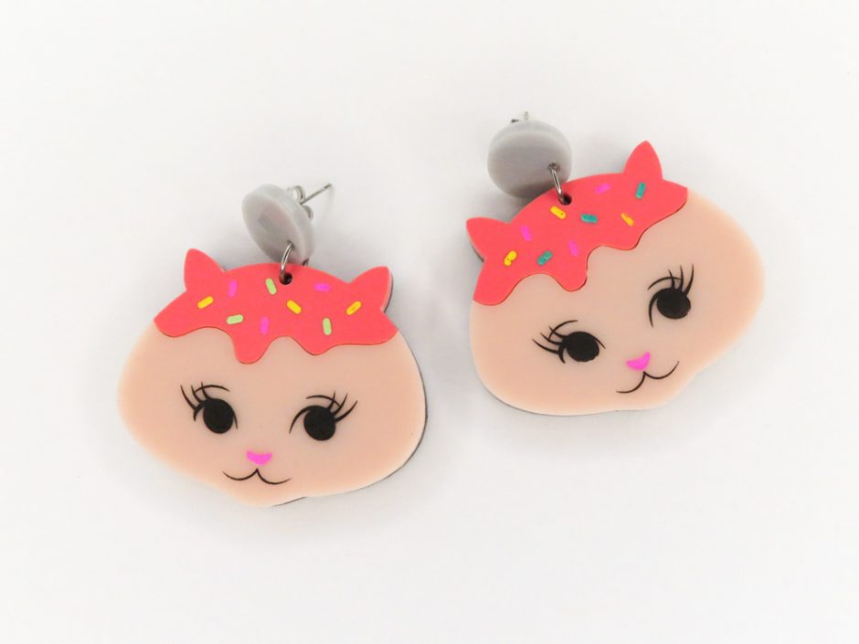 Kitty Scoops Earrings