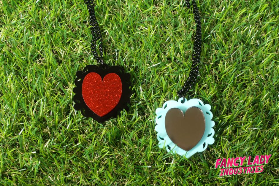 Ornate Heart Necklaces